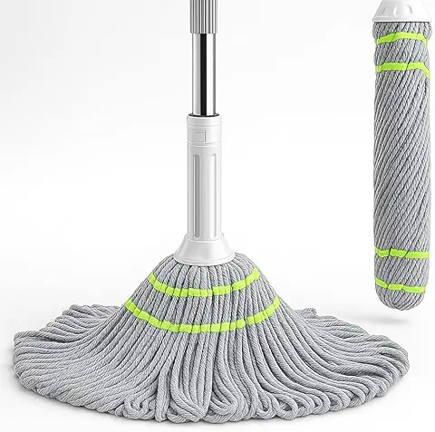 Magic Spin Mop for Home Cleaning | Microfiber Mopping Stick with Bucket, Spray, Twist, Flat Poocha System